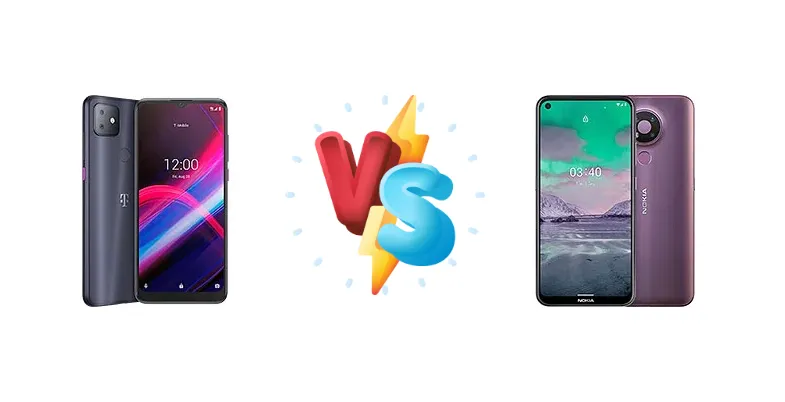 T-Mobile REVVL 4+ vs Nokia 3.4