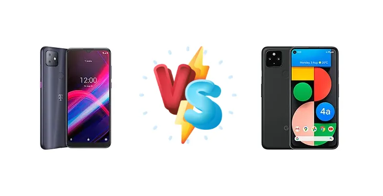 T-Mobile REVVL 4+ vs Google Pixel 4a 5G