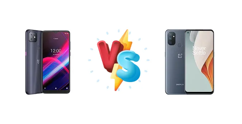T-Mobile REVVL 4+ vs OnePlus Nord N100