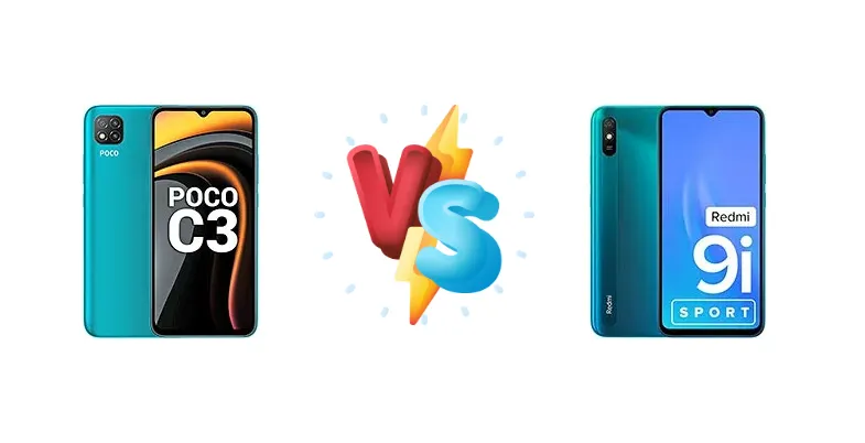 Xiaomi Poco C3 vs Xiaomi Redmi 9i Sport