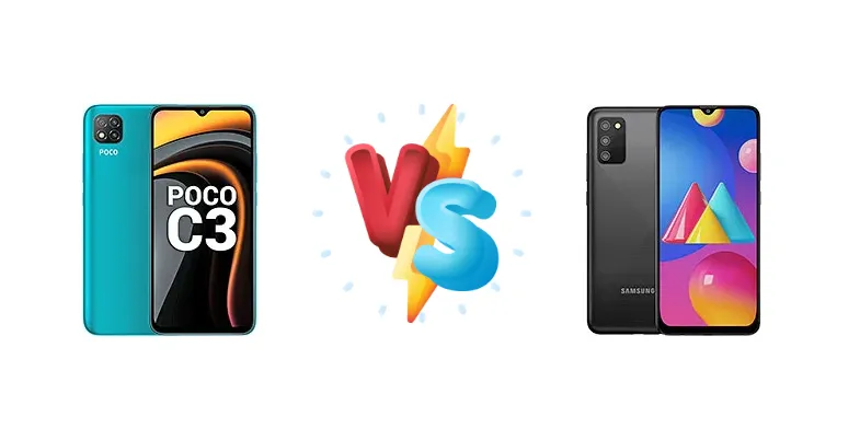 Xiaomi Poco C3 vs Samsung Galaxy M02s