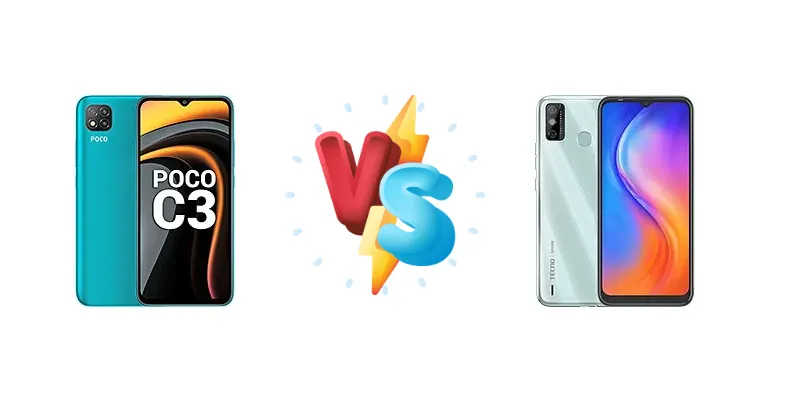 Xiaomi Poco C3 vs Tecno Spark 6 Go