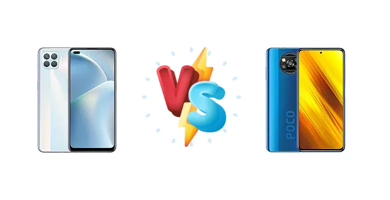 Oppo Reno4 F vs Xiaomi Poco X3 NFC