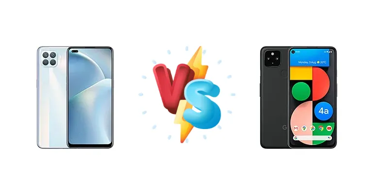 Oppo Reno4 F vs Google Pixel 4a 5G