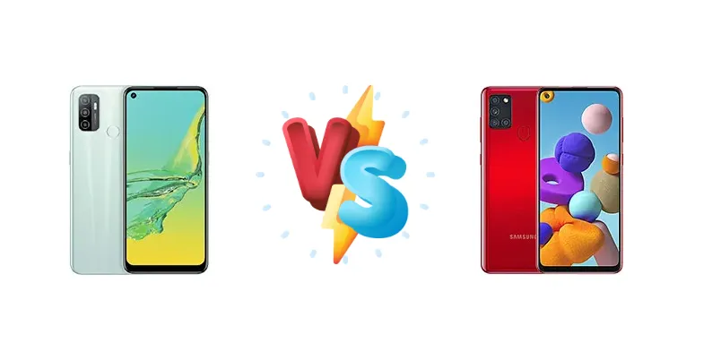 Oppo A33 (2020) vs Samsung Galaxy A21s