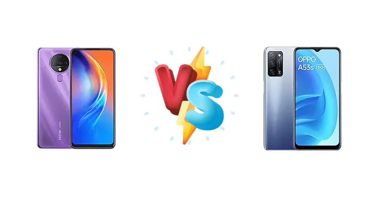 Tecno Spark 6 vs Oppo A53s 5G