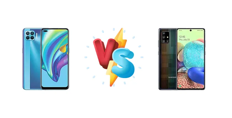 Oppo Reno4 Lite vs Samsung Galaxy A71 5G UW
