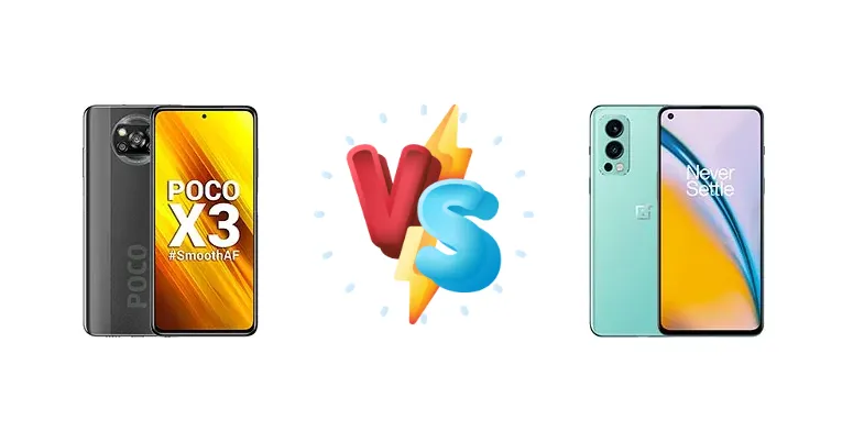 Xiaomi Poco X3 vs OnePlus Nord 2 5G