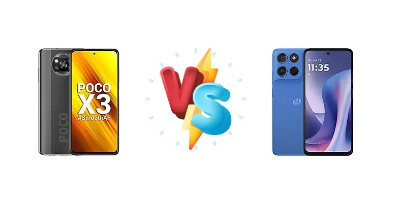 Xiaomi Poco X3 vs Motorola Moto G100S