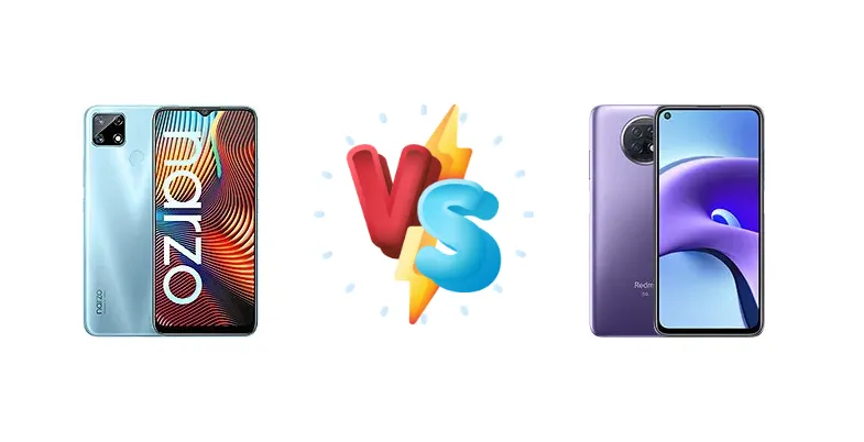 Realme Narzo 20 vs Xiaomi Redmi Note 9T