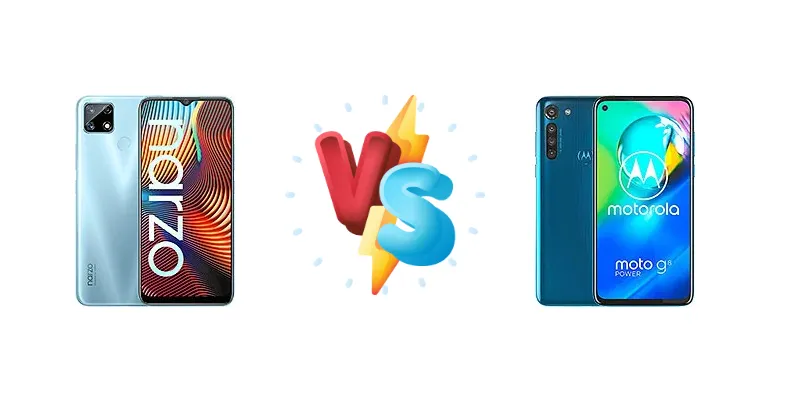 Realme Narzo 20 vs Motorola Moto G8 Power