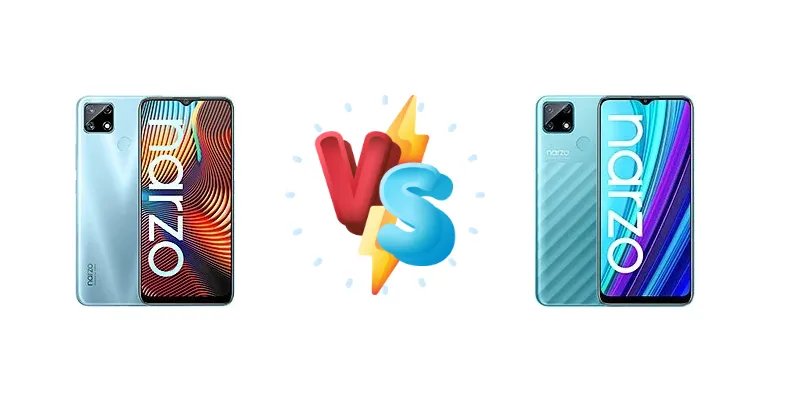 Realme Narzo 20 vs Realme Narzo 30A