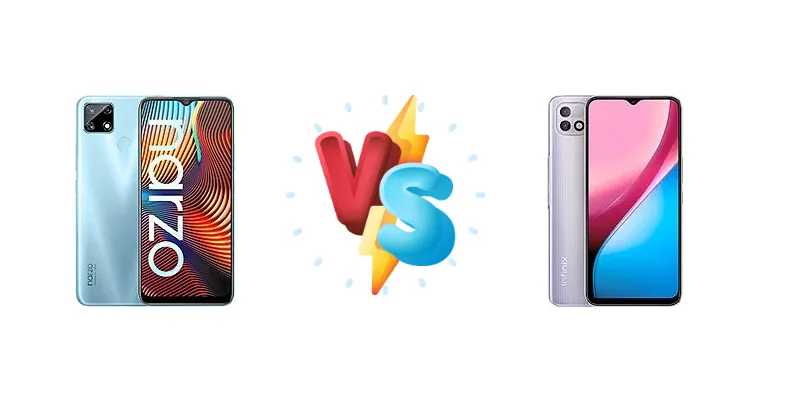 Realme Narzo 20 vs Infinix Hot 10i