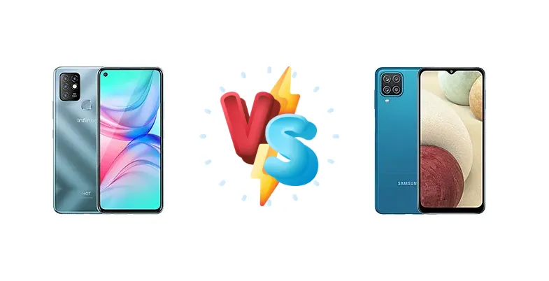 Infinix Hot 10 vs Samsung Galaxy A12 (India)