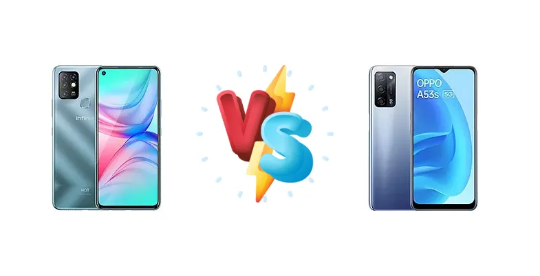 Infinix Hot 10 vs Oppo A53s 5G