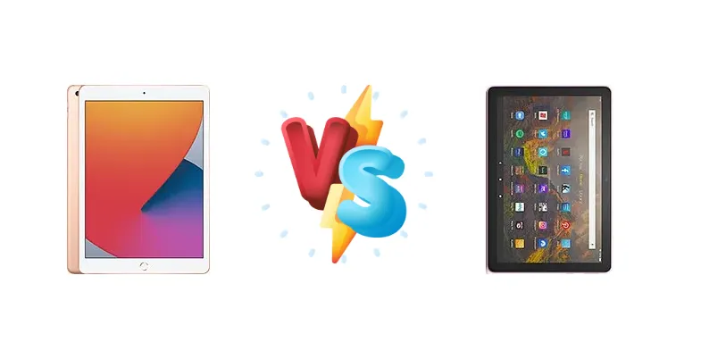 Apple iPad 10.2 (2020) vs Amazon Fire HD 10 (2021)