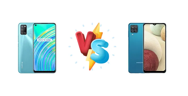 Realme C17 vs Samsung Galaxy A12 (India)