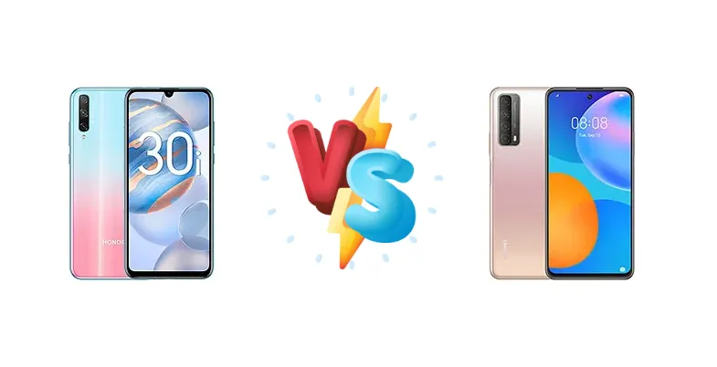 Honor 30i vs Huawei P smart 2021