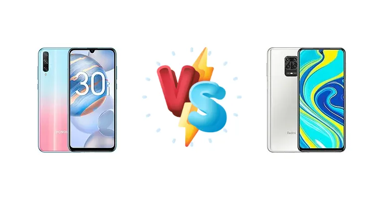 Honor 30i vs Xiaomi Redmi Note 9S