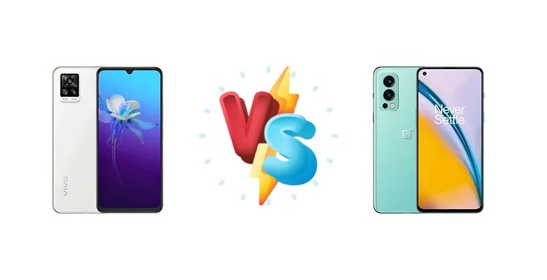 vivo V20 vs OnePlus Nord 2 5G