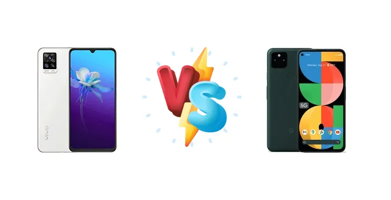 vivo V20 vs Google Pixel 5a 5G