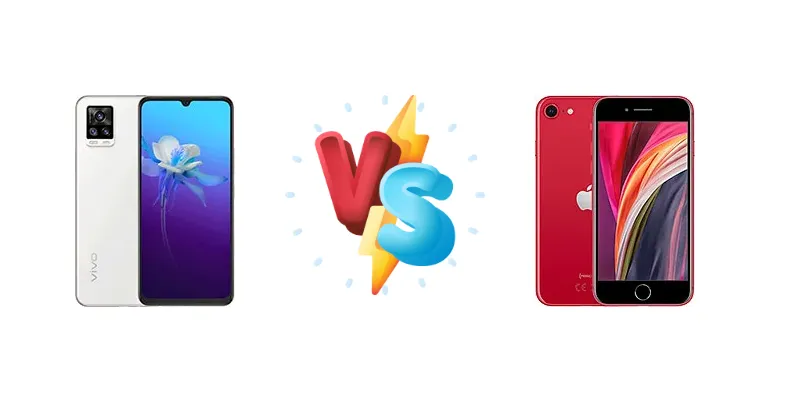 vivo V20 vs Apple iPhone SE (2020)