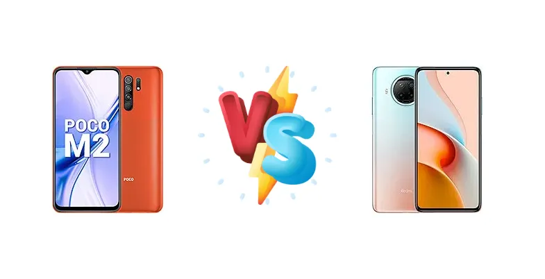 Xiaomi Poco M2 vs Xiaomi Redmi Note 9 Pro 5G