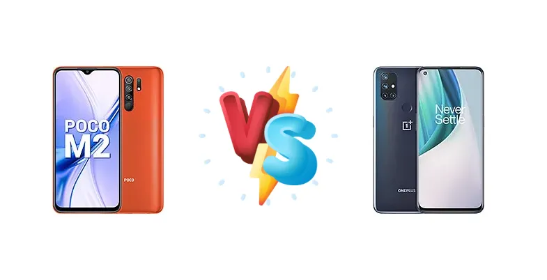 Xiaomi Poco M2 vs OnePlus Nord N10 5G