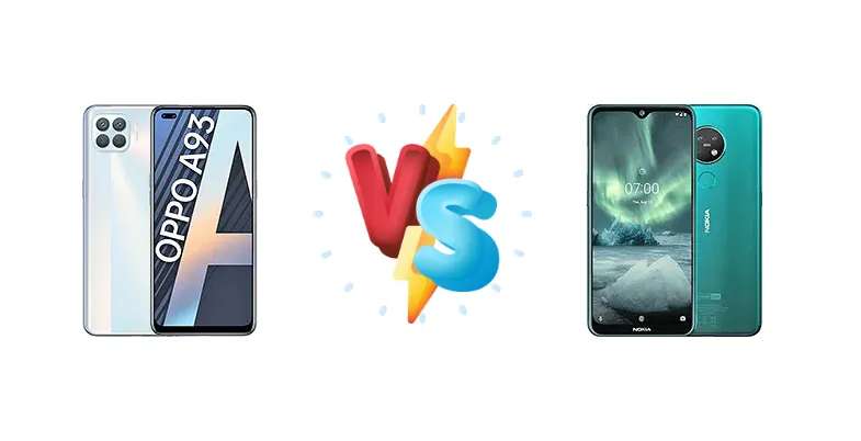 Oppo A93 vs Nokia 7.2: Performance and Display Showdown