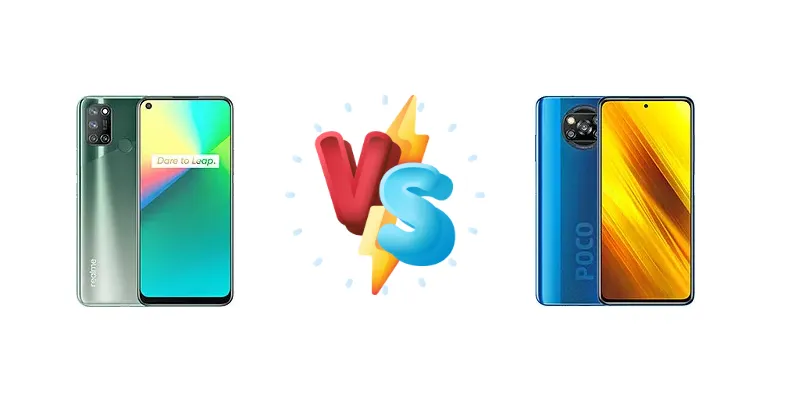 Realme 7i vs Xiaomi Poco X3 NFC