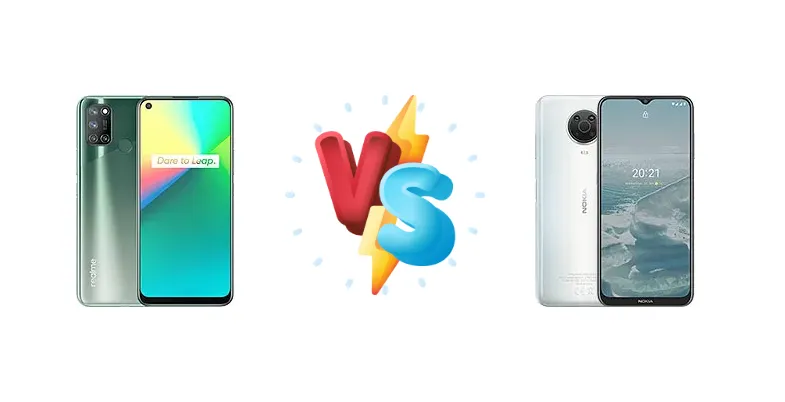 Realme 7i vs Nokia G20