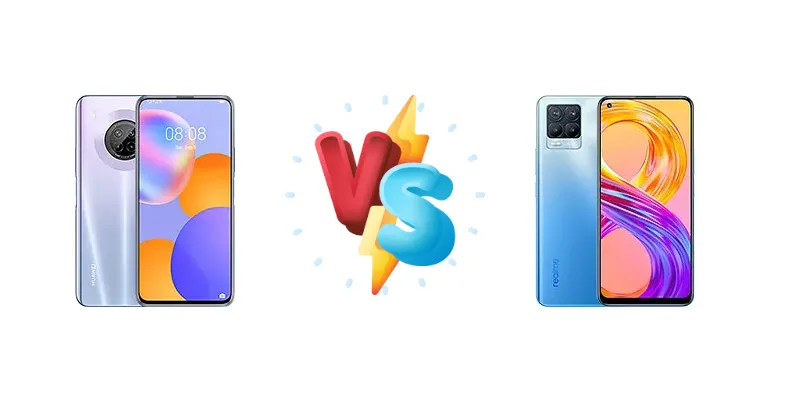 Huawei Y9a vs Realme 8 Pro