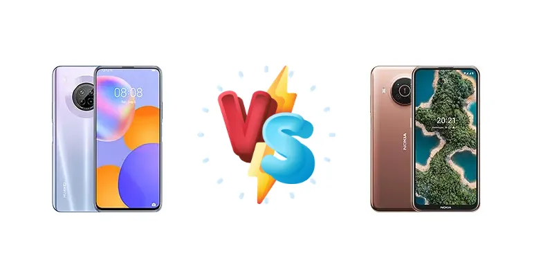 Huawei Y9a vs Nokia X20