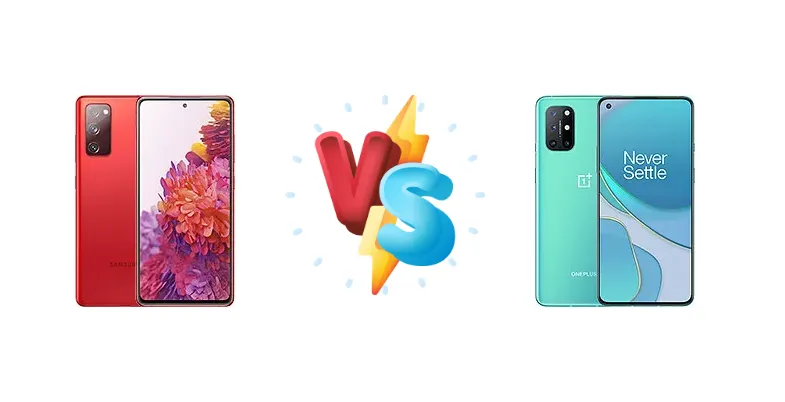 Samsung Galaxy S20 FE vs OnePlus 8T+ 5G