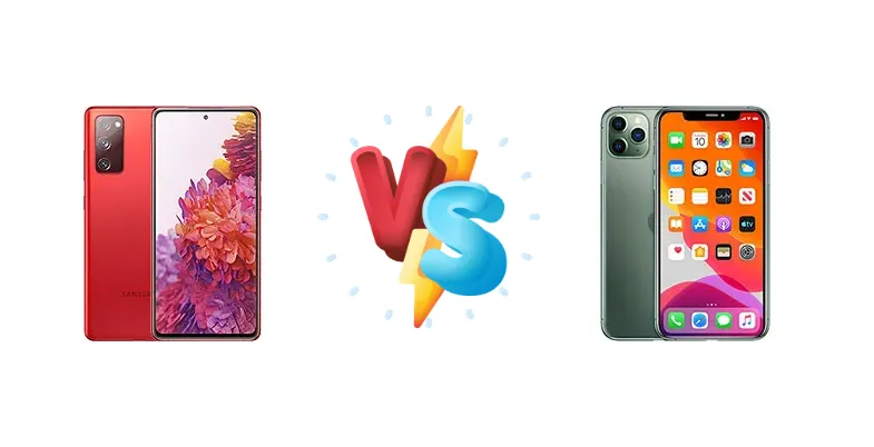 Samsung Galaxy S20 FE vs Apple iPhone 11 Pro Max