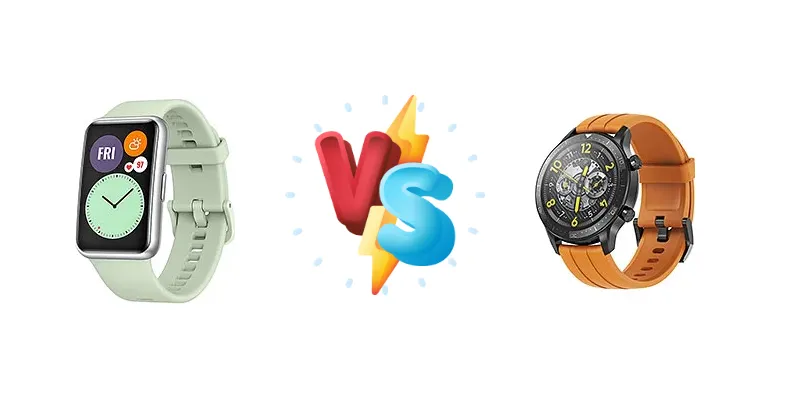 Huawei Watch Fit vs Realme Watch S Pro