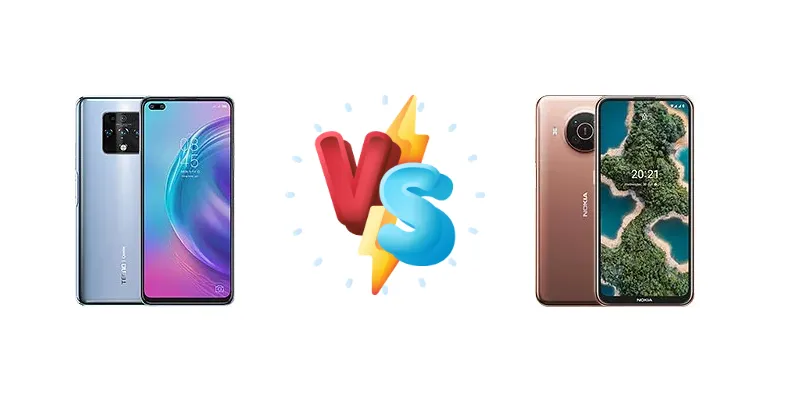 Tecno Camon 16 Premier vs Nokia X20