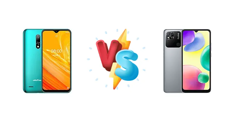 Ulefone Note 8 vs Xiaomi Redmi 10A