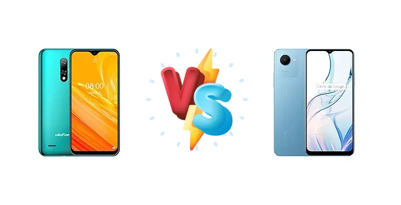 Ulefone Note 8 vs Realme C30s