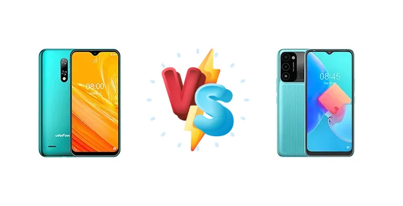 Ulefone Note 8 vs Tecno Spark Go 2022