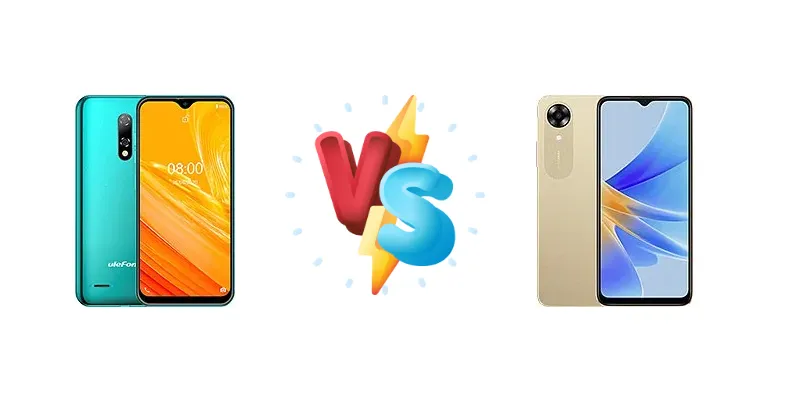 Ulefone Note 8 vs Oppo A17k