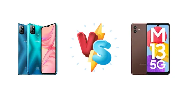 Infinix Hot 10 Lite vs Samsung Galaxy M13 5G