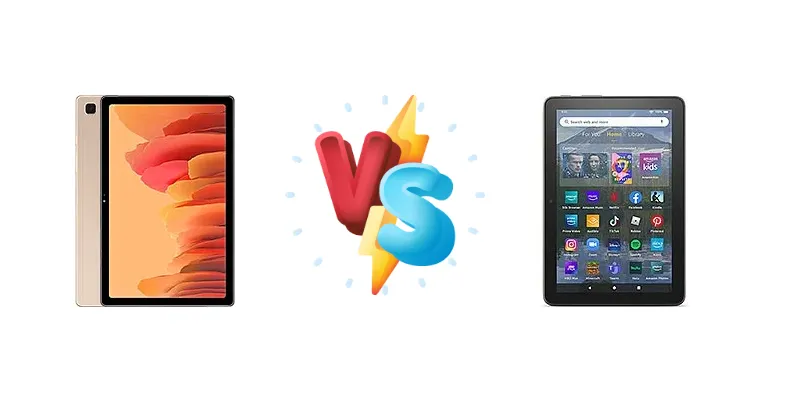 Samsung Galaxy Tab A7 10.4 (2020) vs Amazon Fire HD 8 Plus (2022)