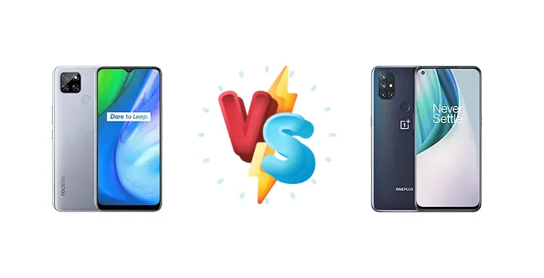 Realme V3 vs OnePlus Nord N10 5G