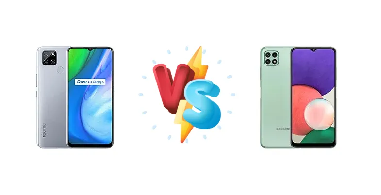 Realme V3 vs Samsung Galaxy A22 5G: Dimensity Showdown for Budget 5G