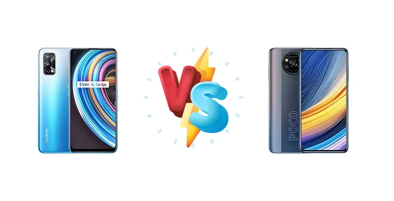 Realme X7 vs Xiaomi Poco X3 Pro
