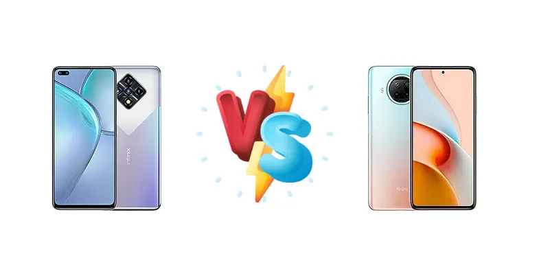 Infinix Zero 8 vs Xiaomi Redmi Note 9 Pro 5G
