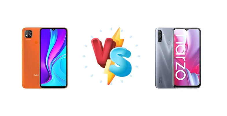Xiaomi Redmi 9 (India) vs Realme Narzo 20A