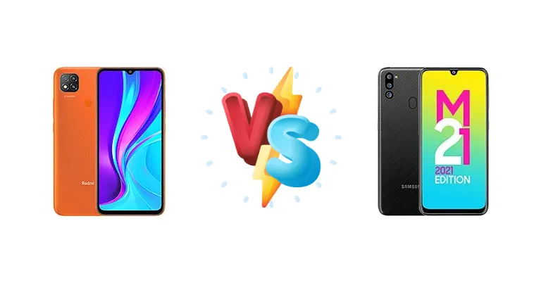 Xiaomi Redmi 9 (India) vs Samsung Galaxy M21 2021