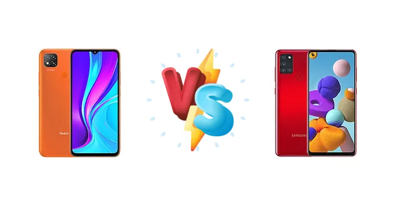 Xiaomi Redmi 9 (India) vs Samsung Galaxy A21s